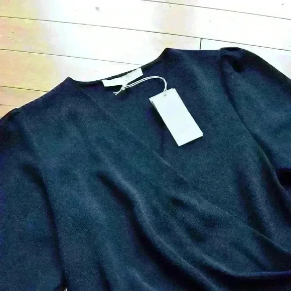 VANESSA BRUNO Nehila wrap-effect cloqué mini dress Size 34 US XS - Picture 4 of 11